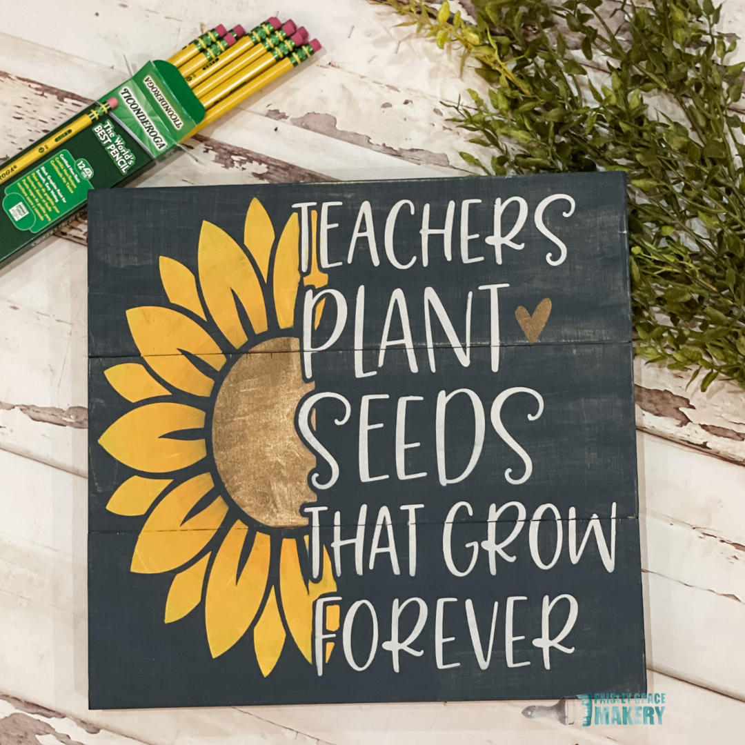 teachers plant seeds that grow forever Teachers Plant Seeds that Grow Forever: SQUARE Design small