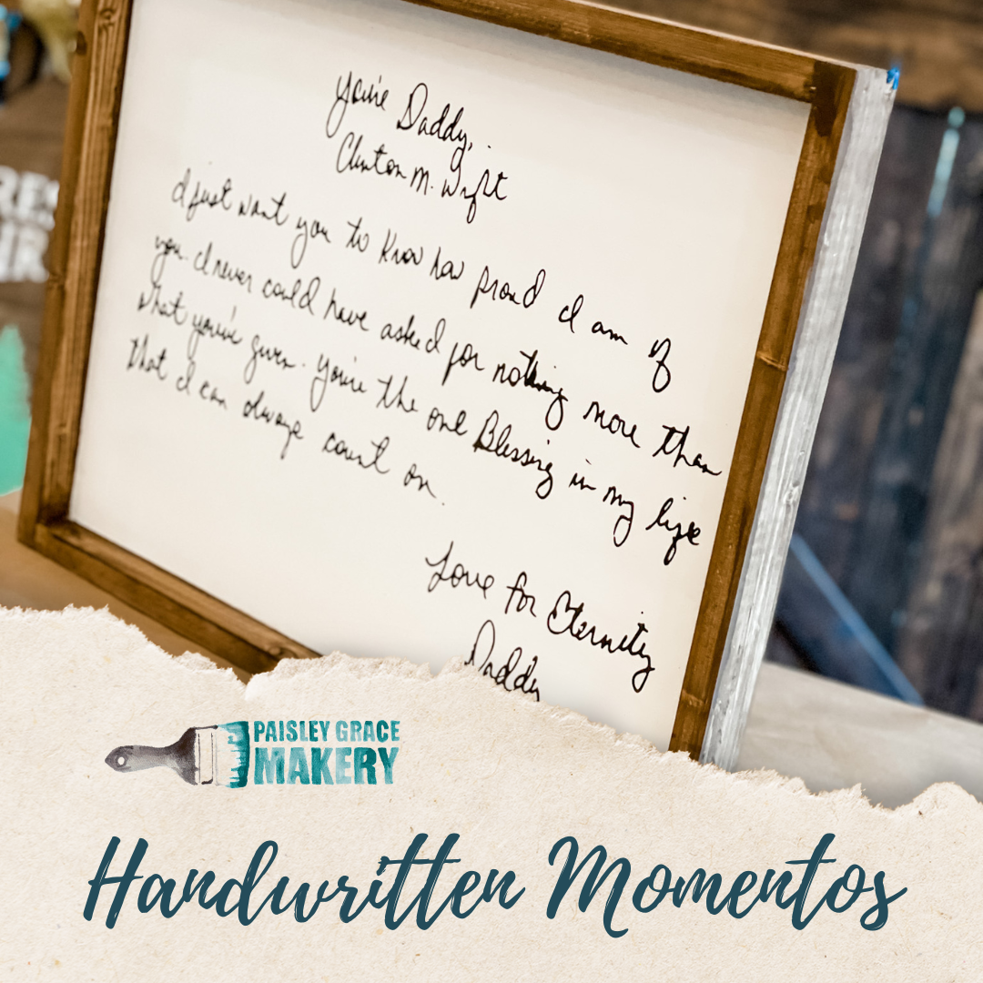 Handwritten Momentos