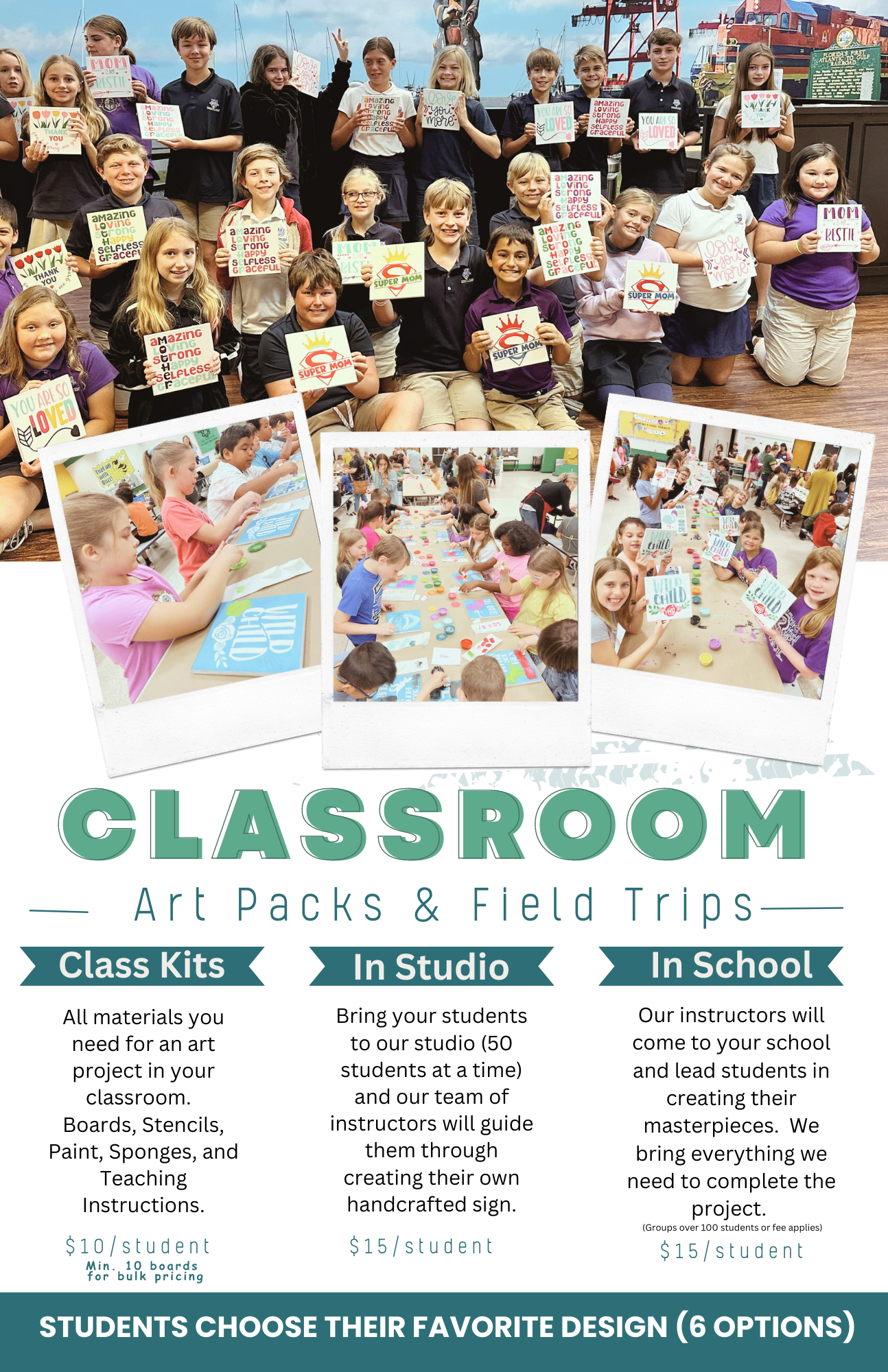 Classroom Kits and Field Trips