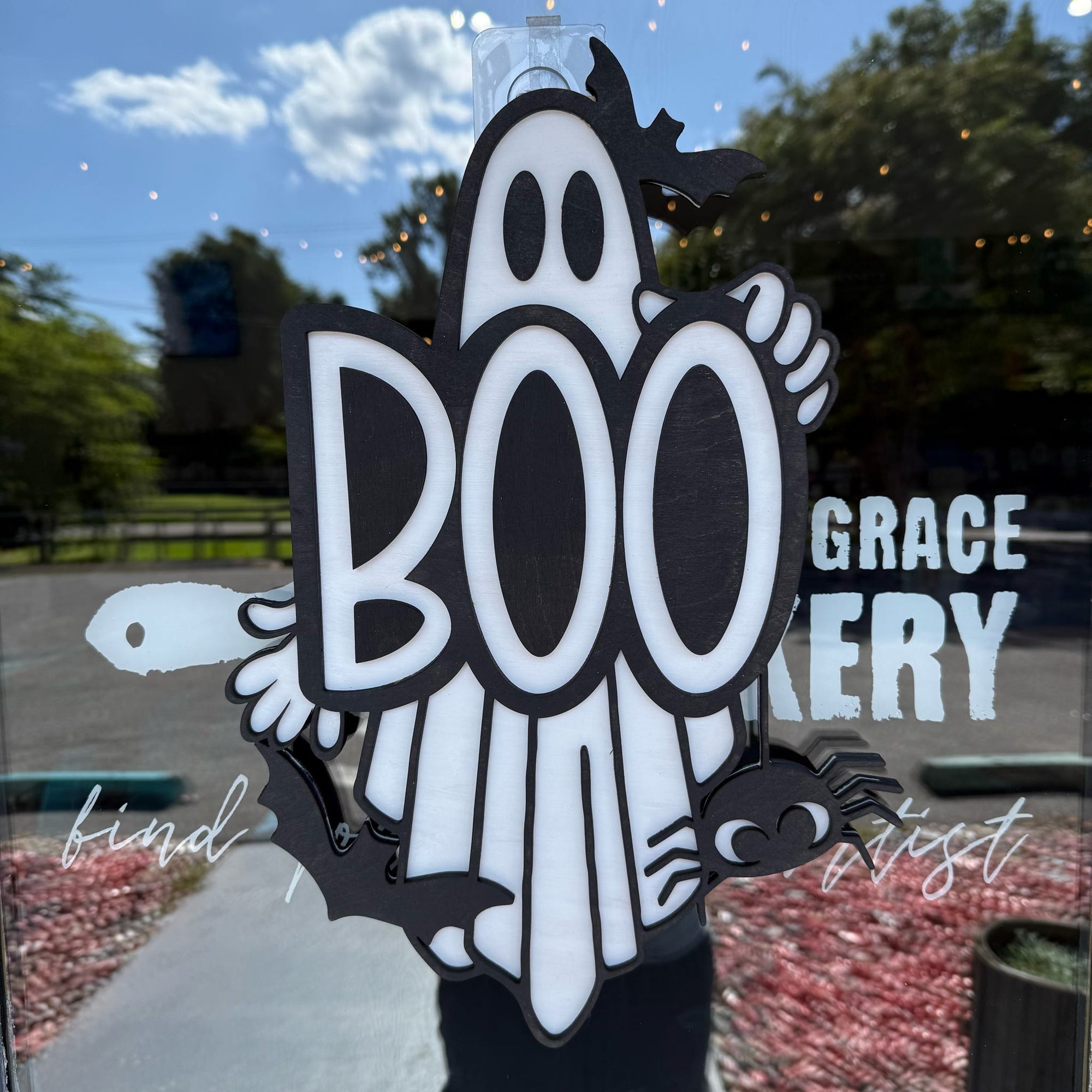 Hey & Boo Ghost 3D DOOR HANGER (Single or Set) G0658