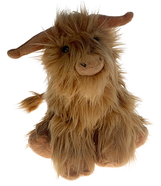 Hugo the Highland Cow Build Your Own Stuffy S808