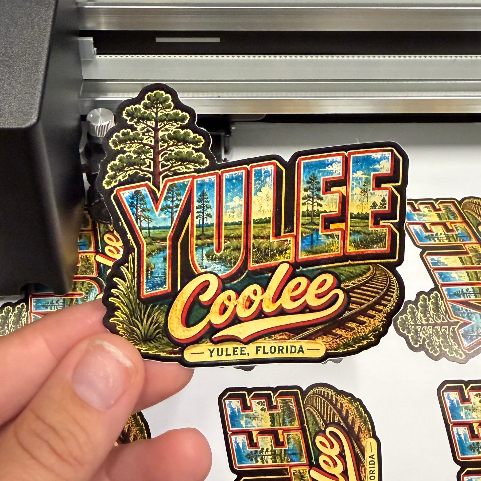 Yulee Coolee Sticker G0614