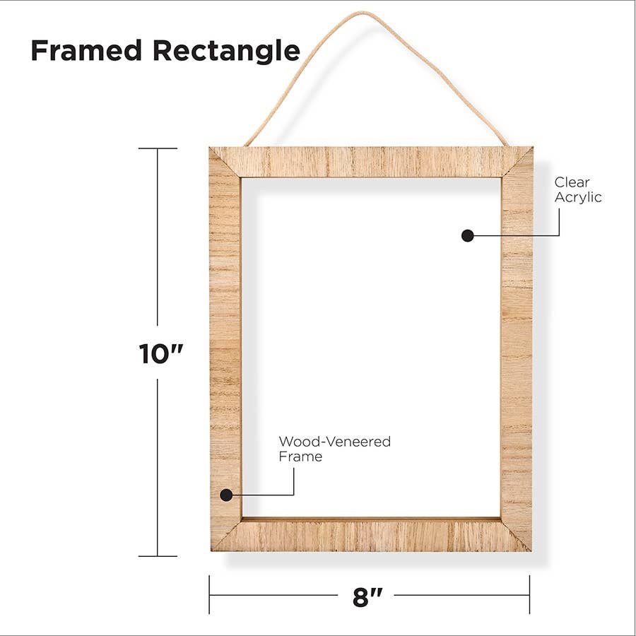 Fragment Effects™ Framed Rectangle Surface, 8" x 10"
