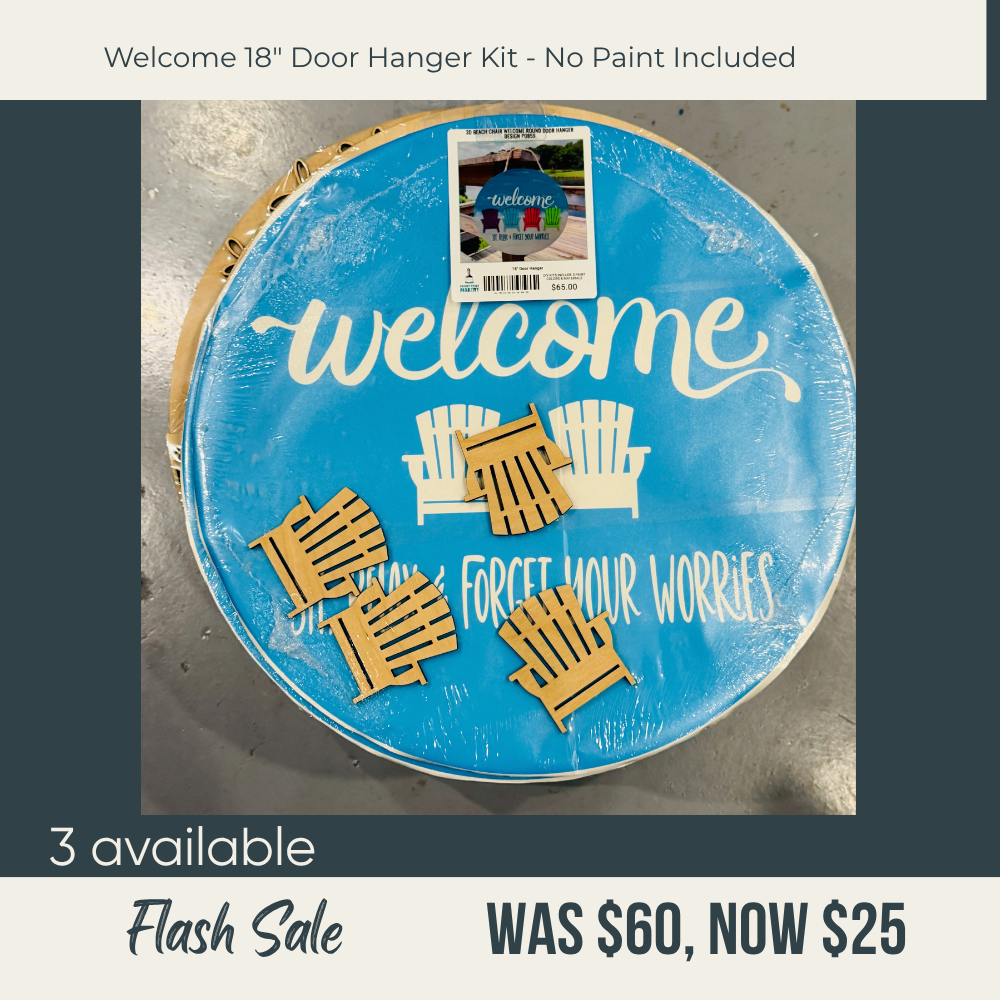 Clearance Sale – One-of-a-Kind Finished Decor - G0722
