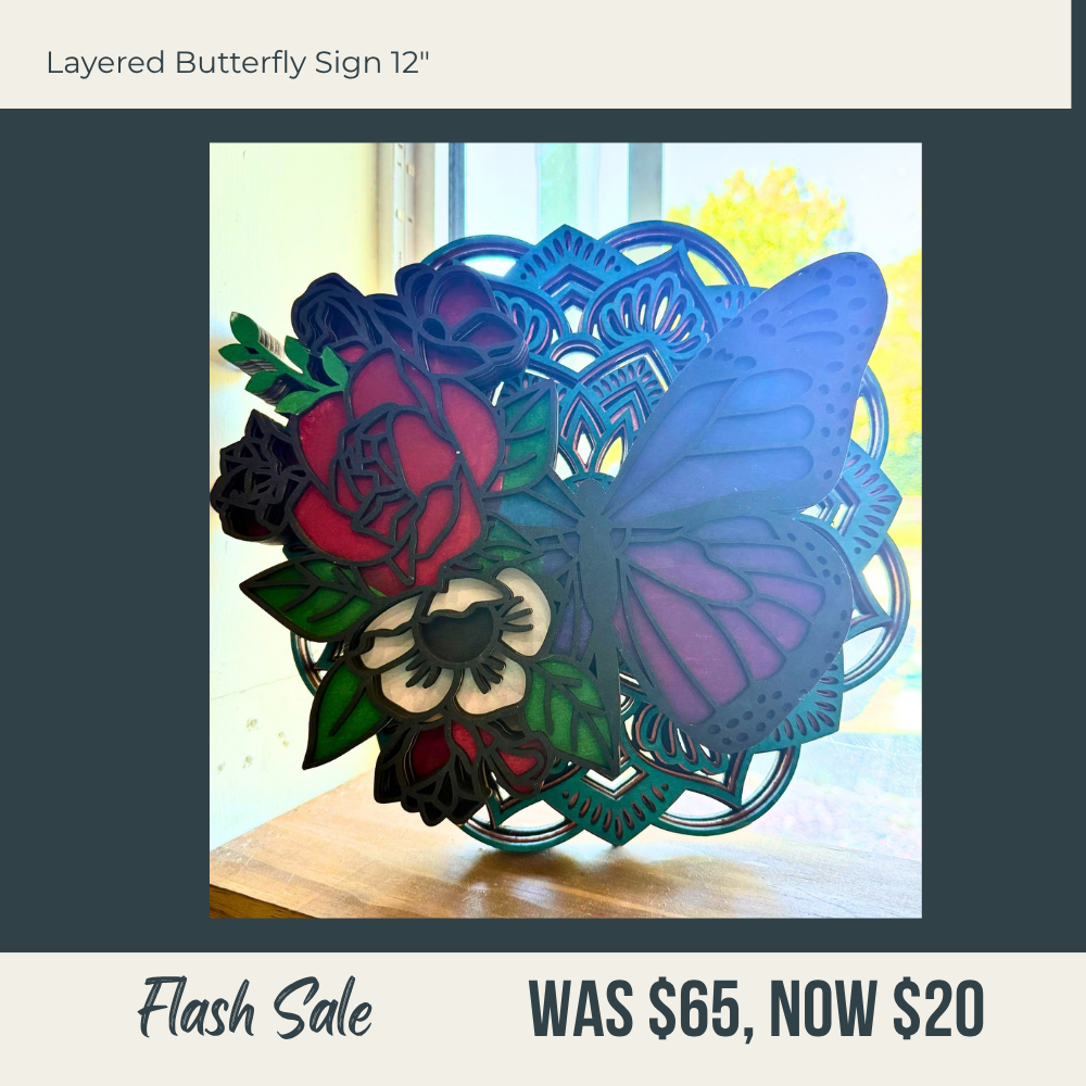 Clearance Sale – One-of-a-Kind Finished Decor - G0722