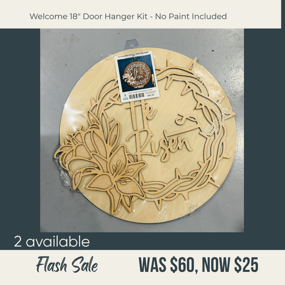 Clearance Sale – One-of-a-Kind Finished Decor - G0722