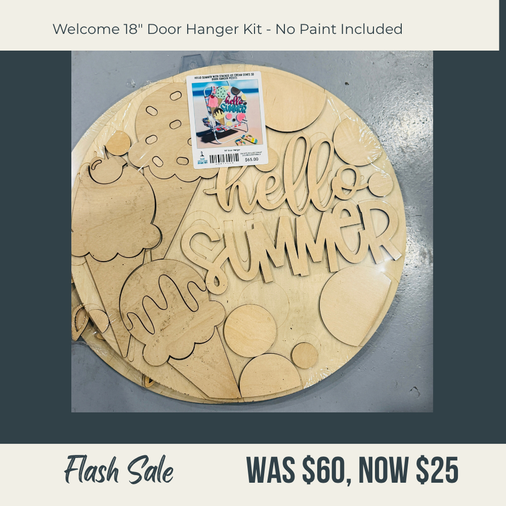 Clearance Sale – One-of-a-Kind Finished Decor - G0722