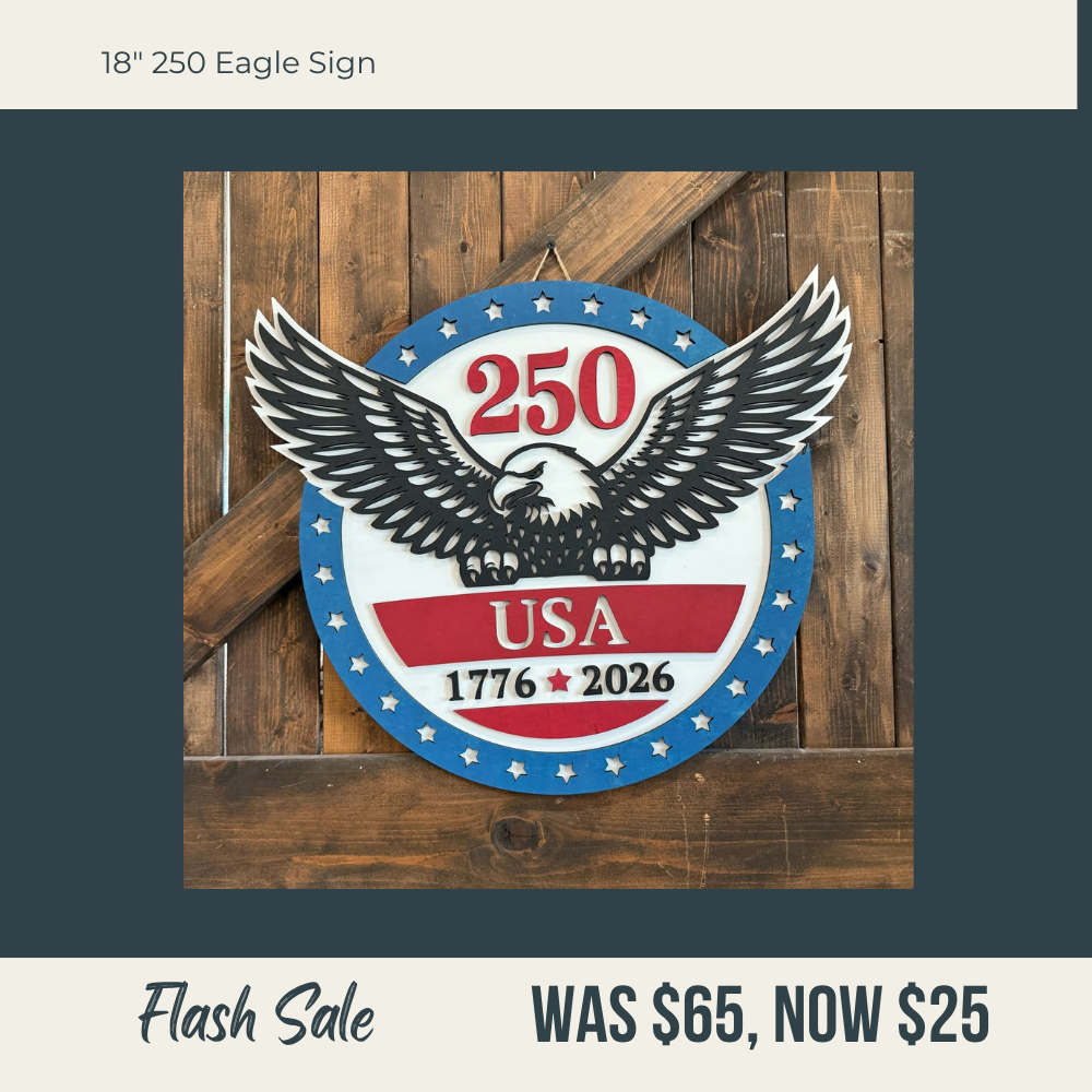 Clearance Sale – One-of-a-Kind Finished Decor - G0722
