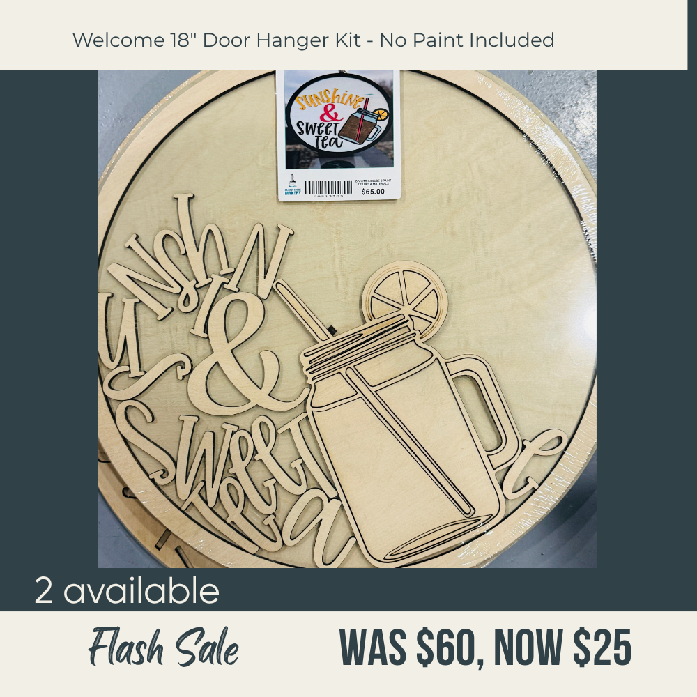 Clearance Sale – One-of-a-Kind Finished Decor - G0722