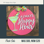 Clearance Sale – One-of-a-Kind Finished Decor - G0722