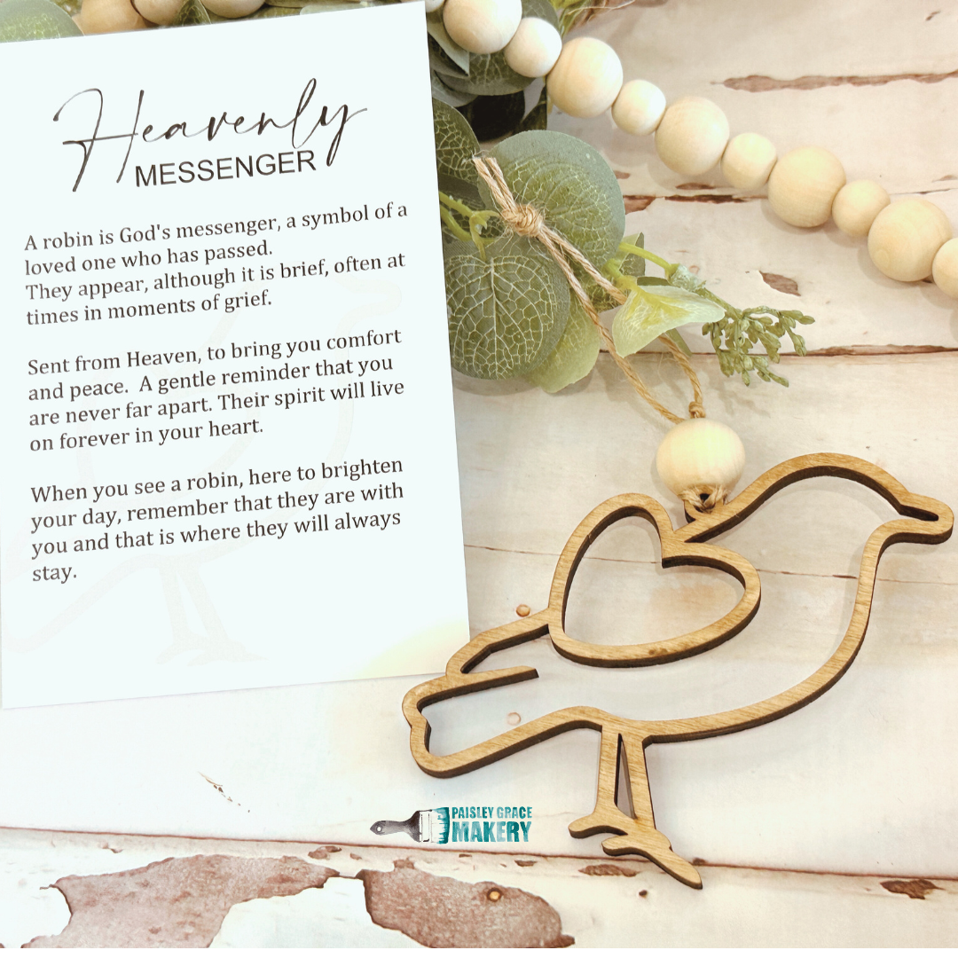 Heavenly Messenger Keepsake Ornament