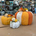 Sola Wood Flower Pumpkins G0761