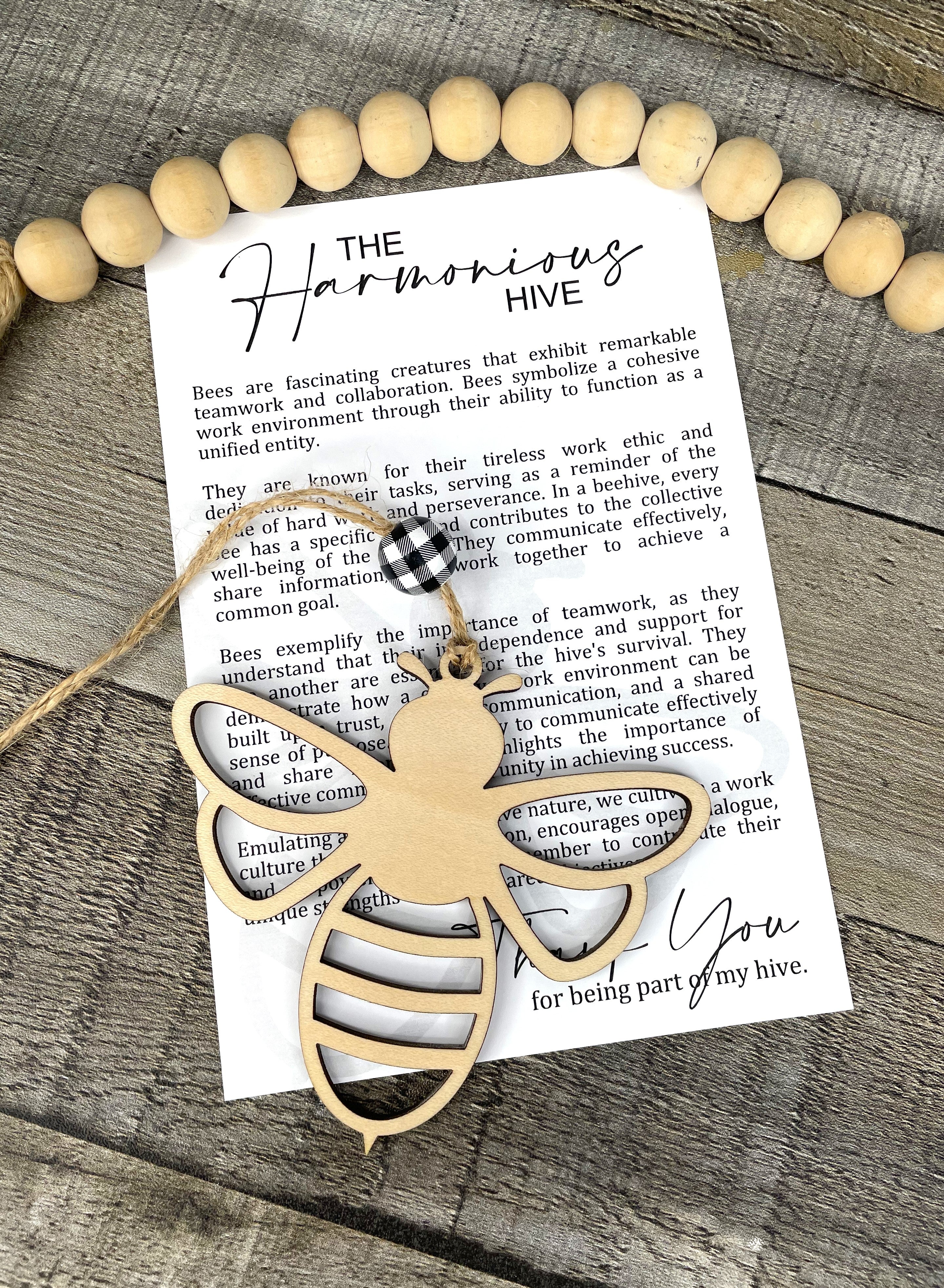 Harmonious Hive Keepsake Ornament P03393