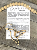 Captivating Grace Hummingbird Story Card Ornament P13114