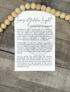 Love's Golden Light-Grandparent Ornament P13113