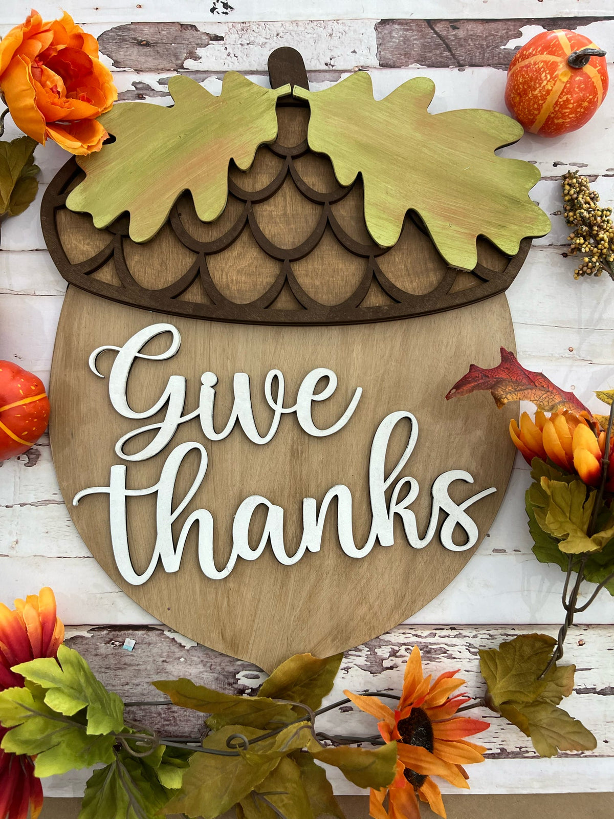 Give Thanks Acorn P13180