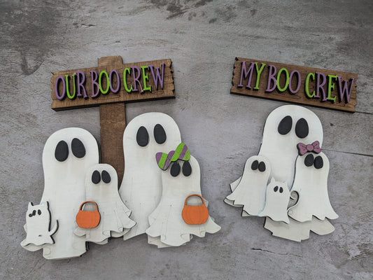 Boo Crew Personalized Shelf Display P13184