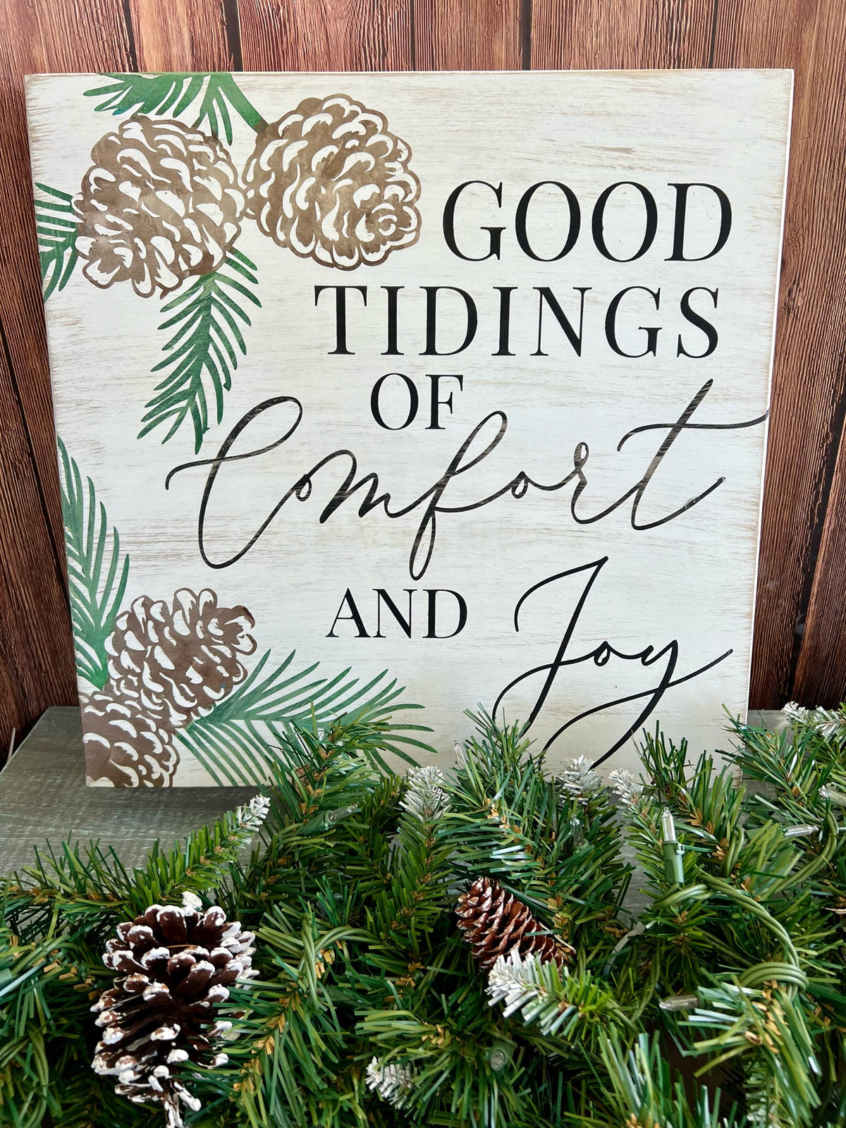 Good Tidings Sign P13602