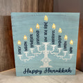 Happy Hanukkah Lighted Sign P13485