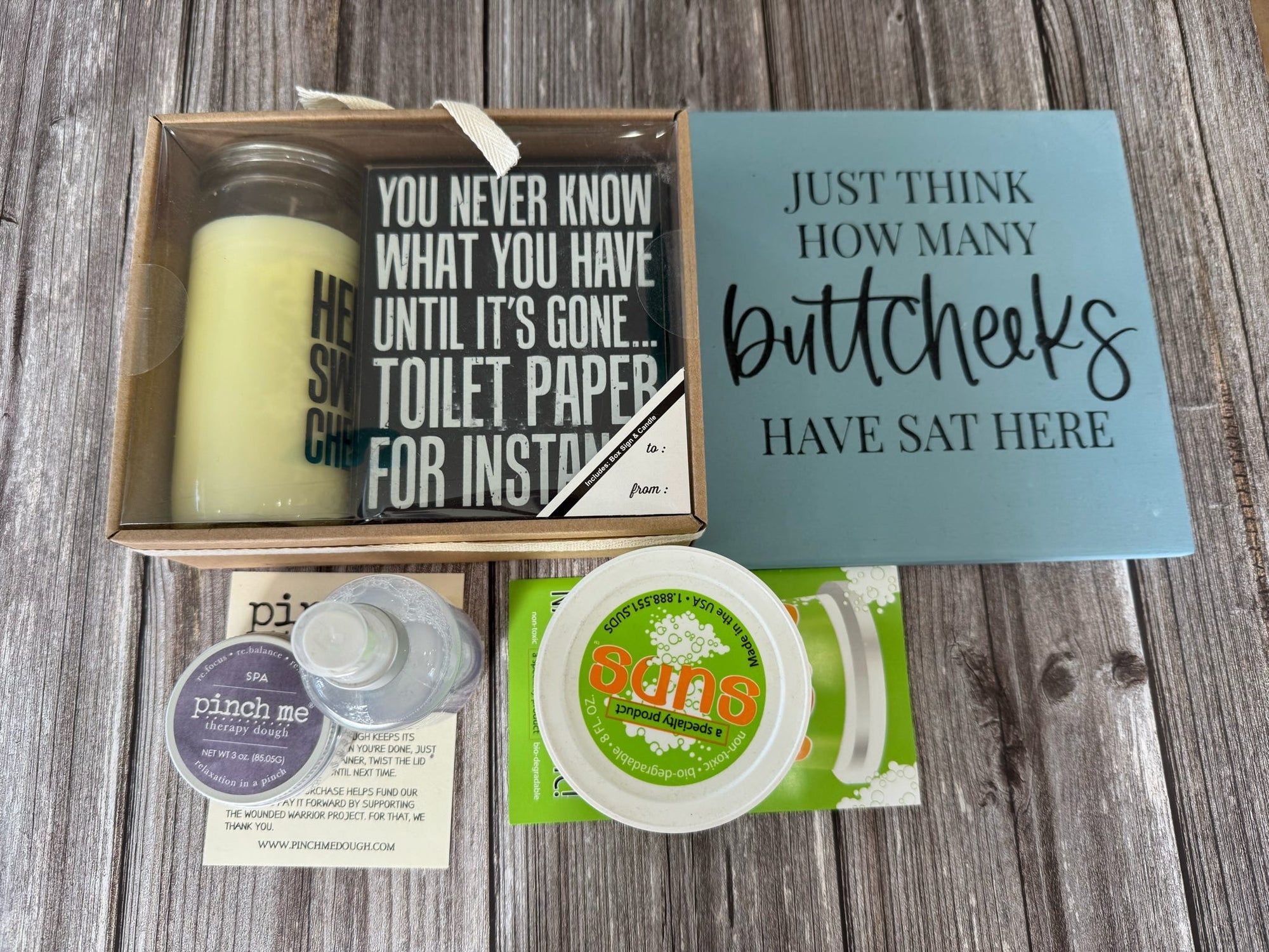Toilet Humor Gift Basket