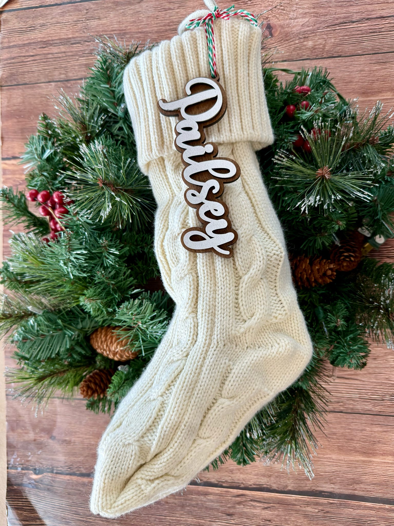 Personalized Stocking Tags P13499