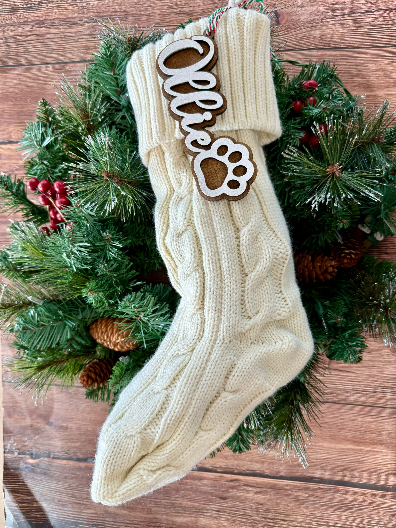 Personalized Stocking Tags P13499