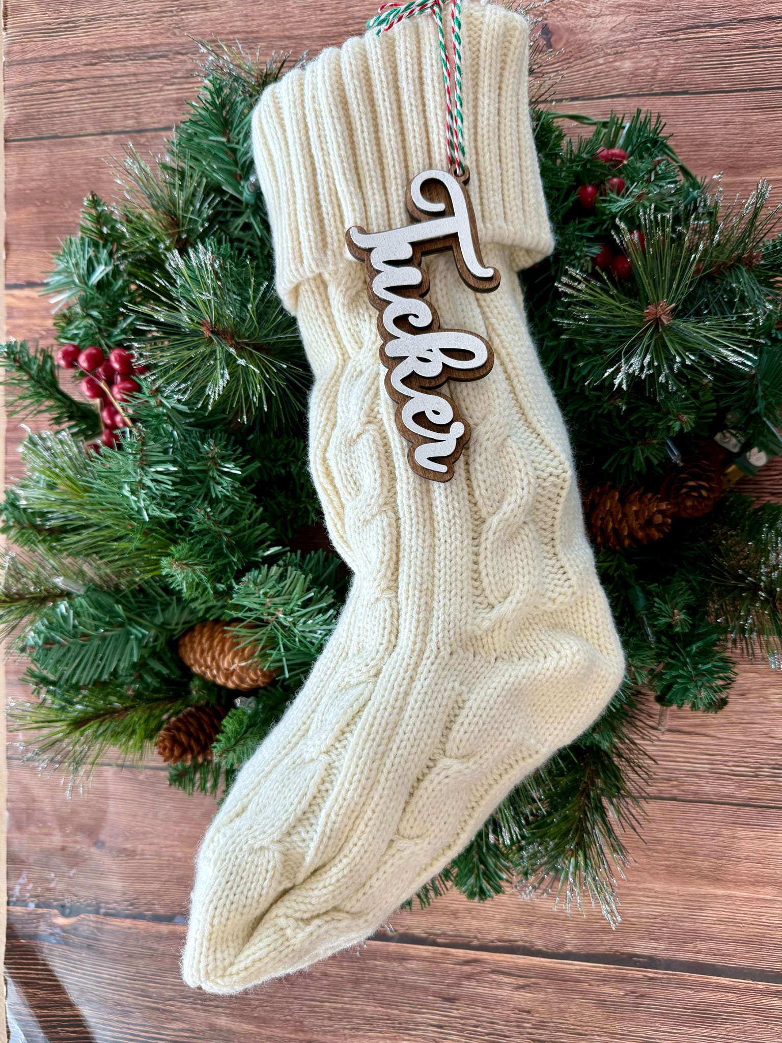 Personalized Stocking Tags P13499