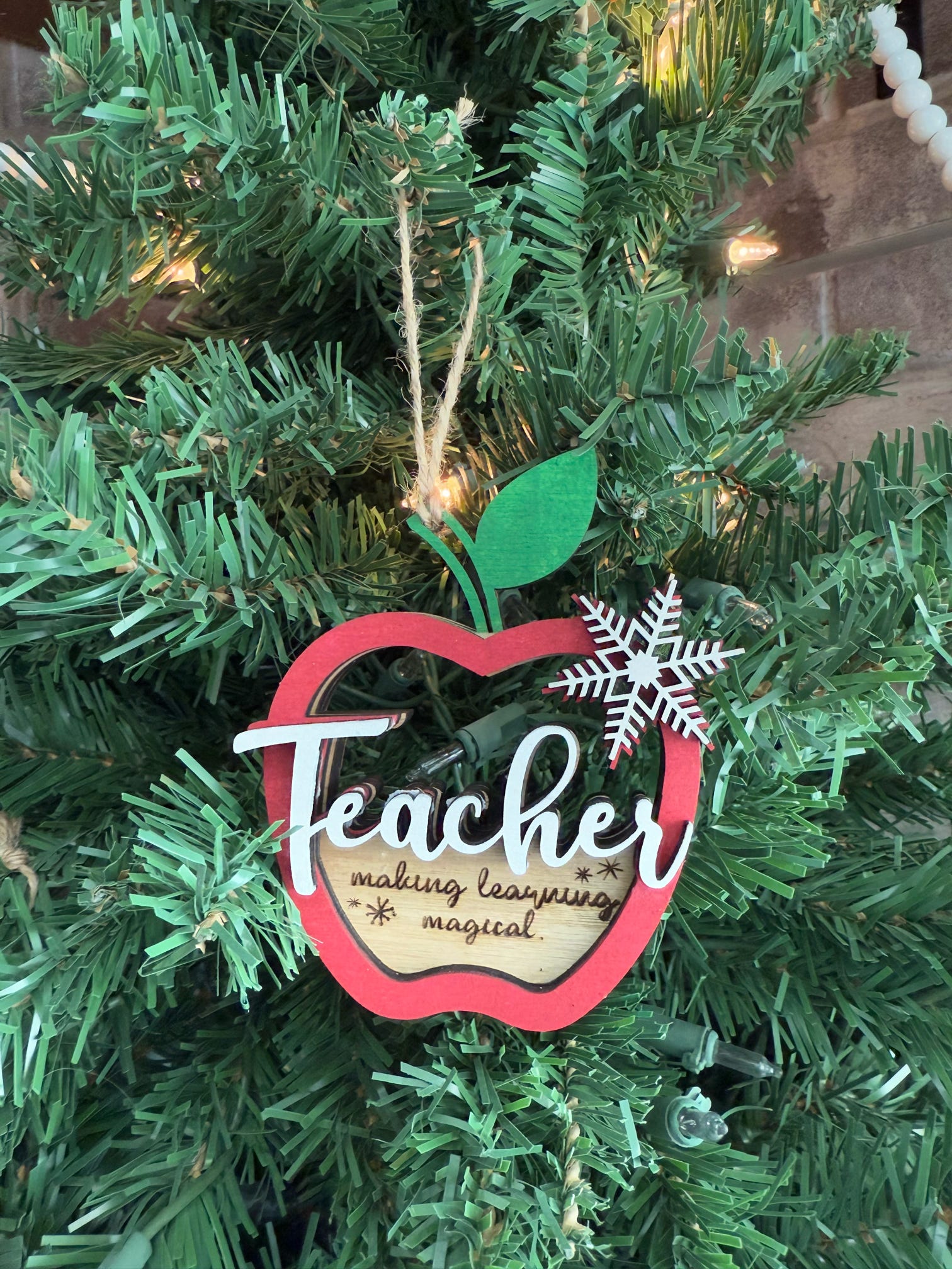 Teacher Ornament P13668