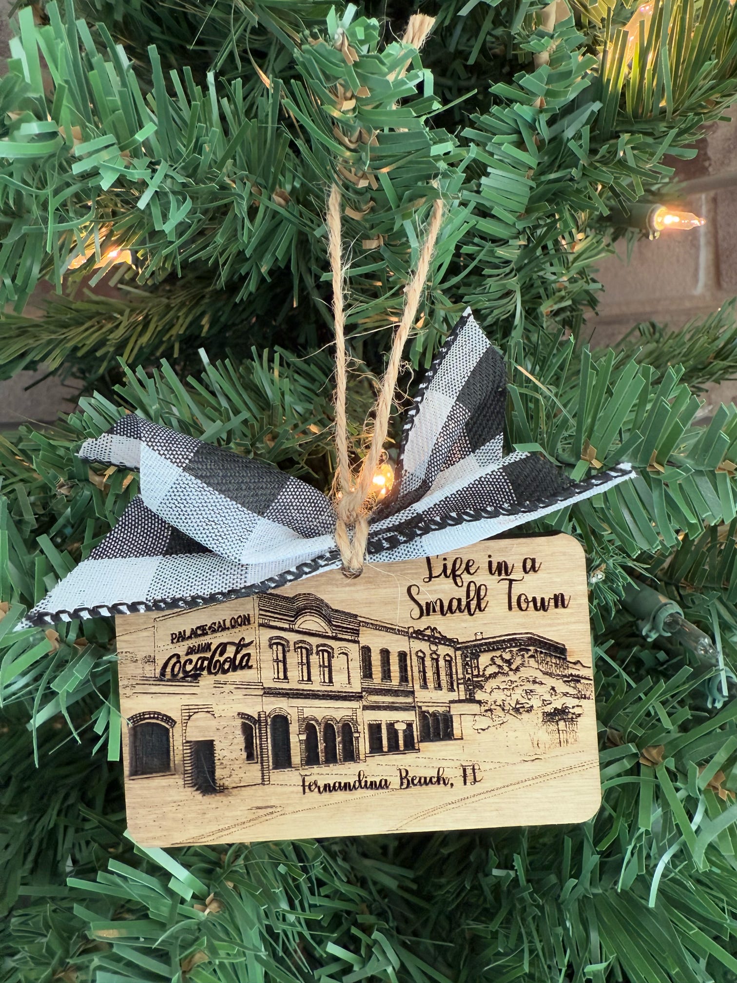 Life in a Small Town Ornament P13670