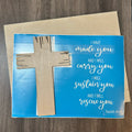 I Have Made You Isaiah 46:4 Cross Mixed Media Signature P013807