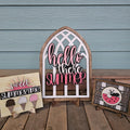 Summer Inserts for Seasonally Changeable Shelf Trio P013982