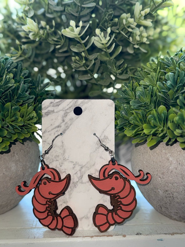 Shrimp Earrings P03792