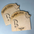 Little Boo Personalized Foot Print 3D LASER PROJECT - P014114