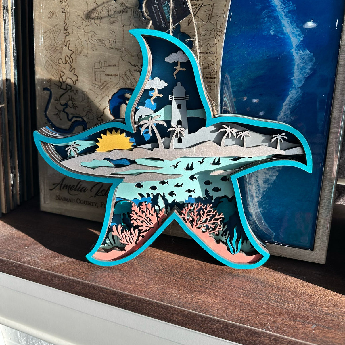 Layered Starfish 3D LASER PROJECT - P014094