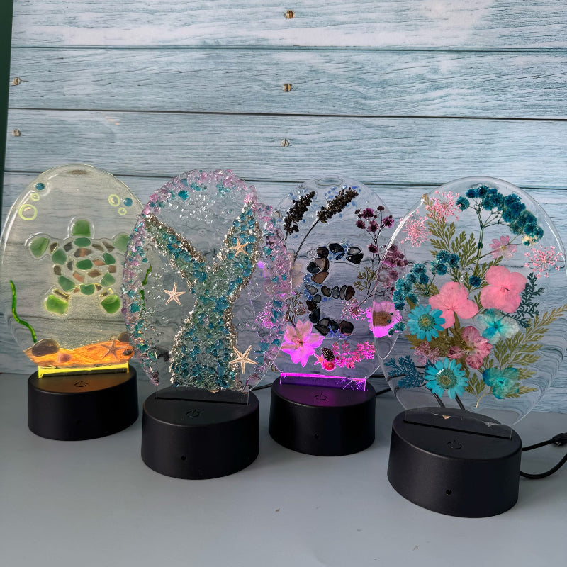 Create Your Own SeaGlass Nightlight - P014231