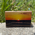 Beach Sunset 4x6 Photo Block