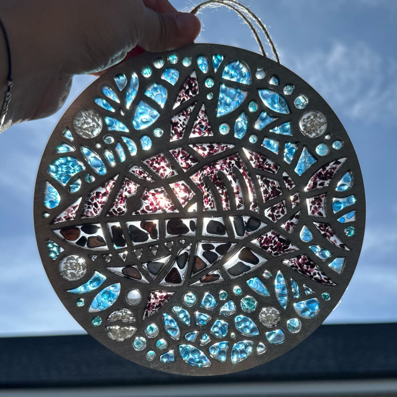 SeaGlass Sun Catcher Shark - P014209