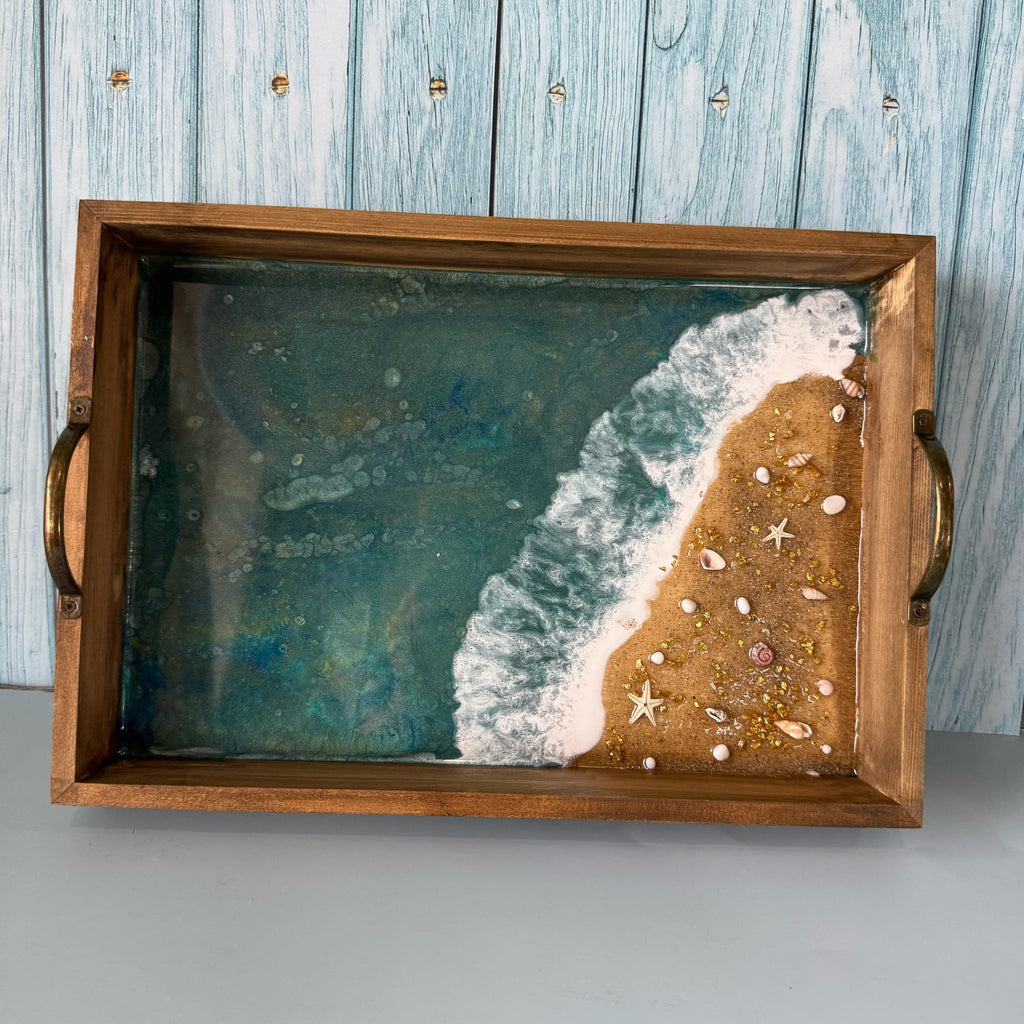 Epoxy Tray with Handles Workshop Choice P013789