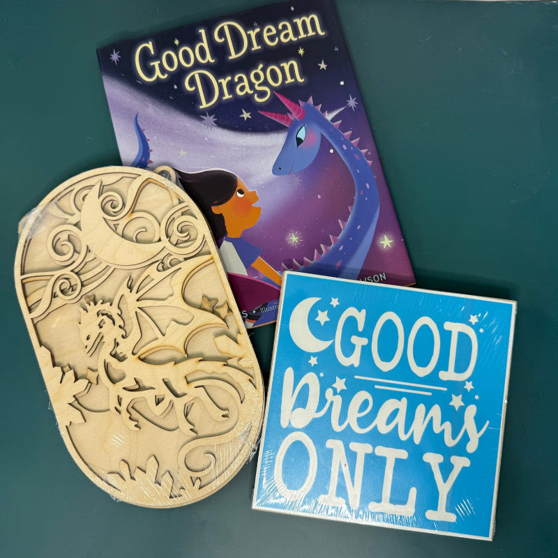 Good Dream Dragon Book and Craft Set