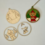 Animal Tri Layered Classroom Kit Ornaments