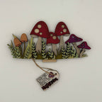 Mushroom  Basket Changeable 3D LASER PROJECT- G372