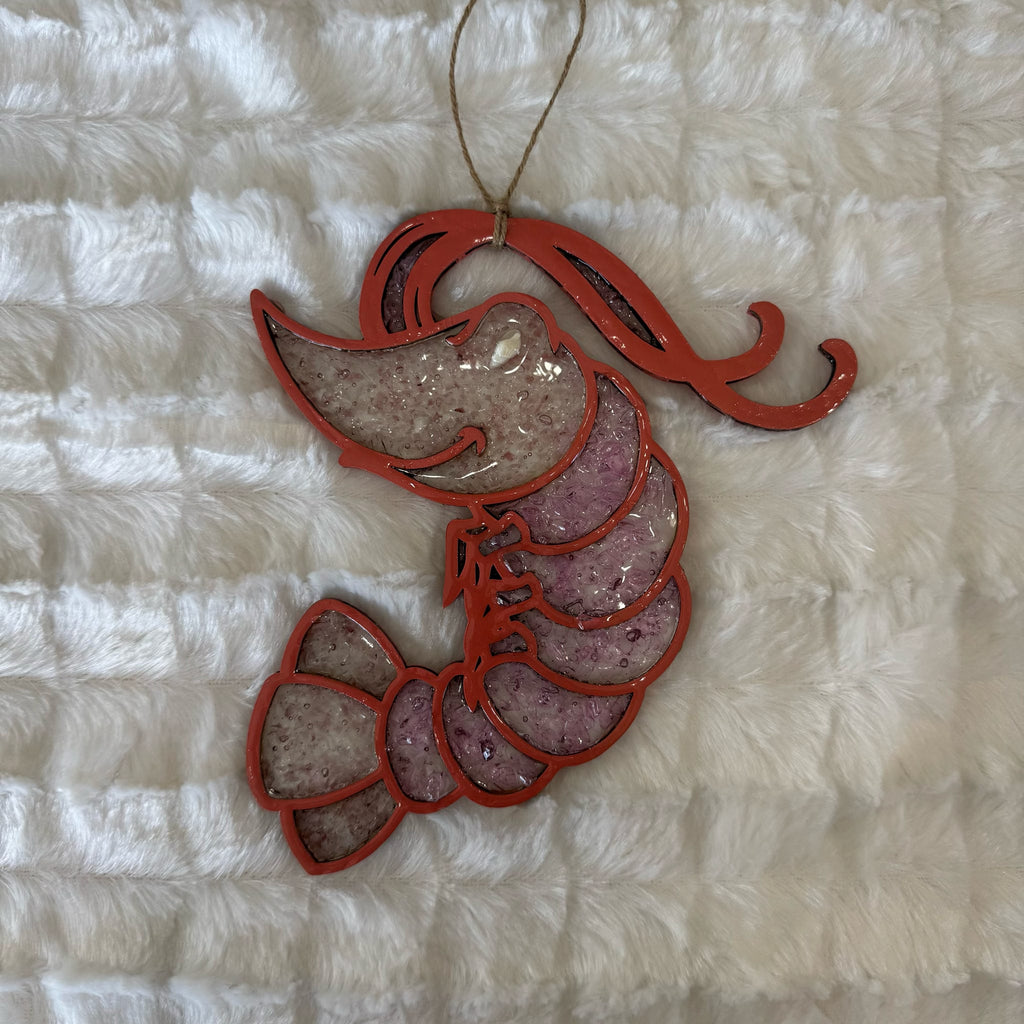 Shrimp Suncatcher- G363