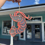 Shrimp Suncatcher- G363