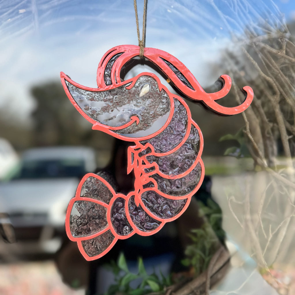 Shrimp Suncatcher- G363