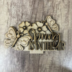 Spring is in the Air Basket Changeable 3D LASER PROJECT-G377