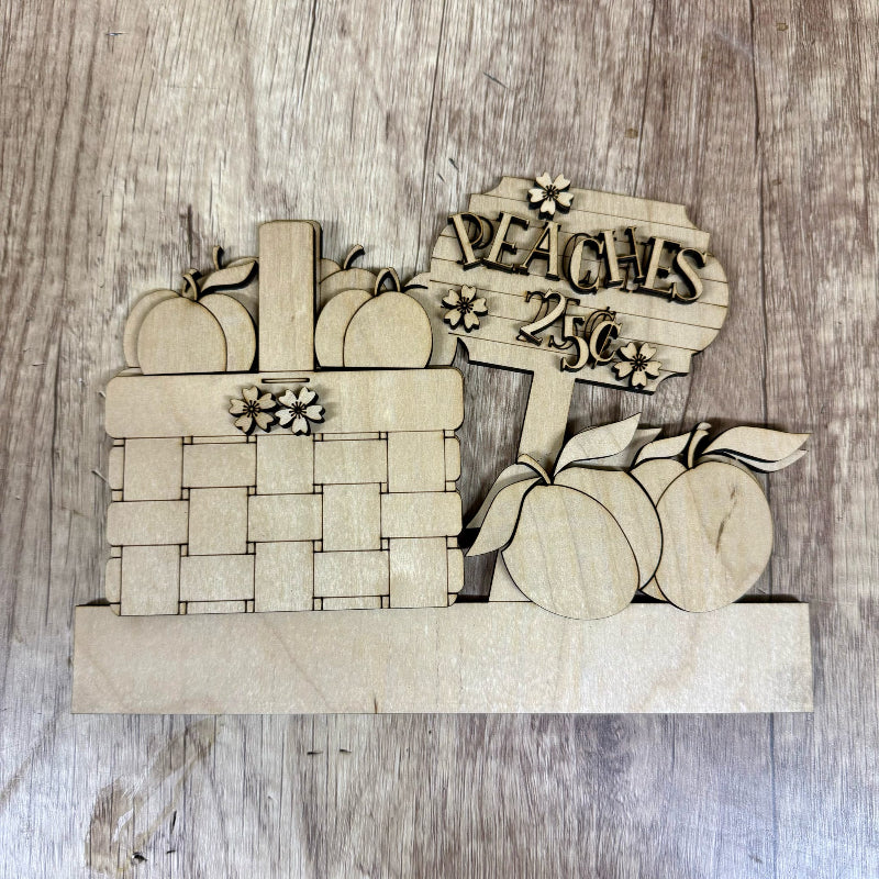 Drop In Peach Basket 3D PROJECT -G399