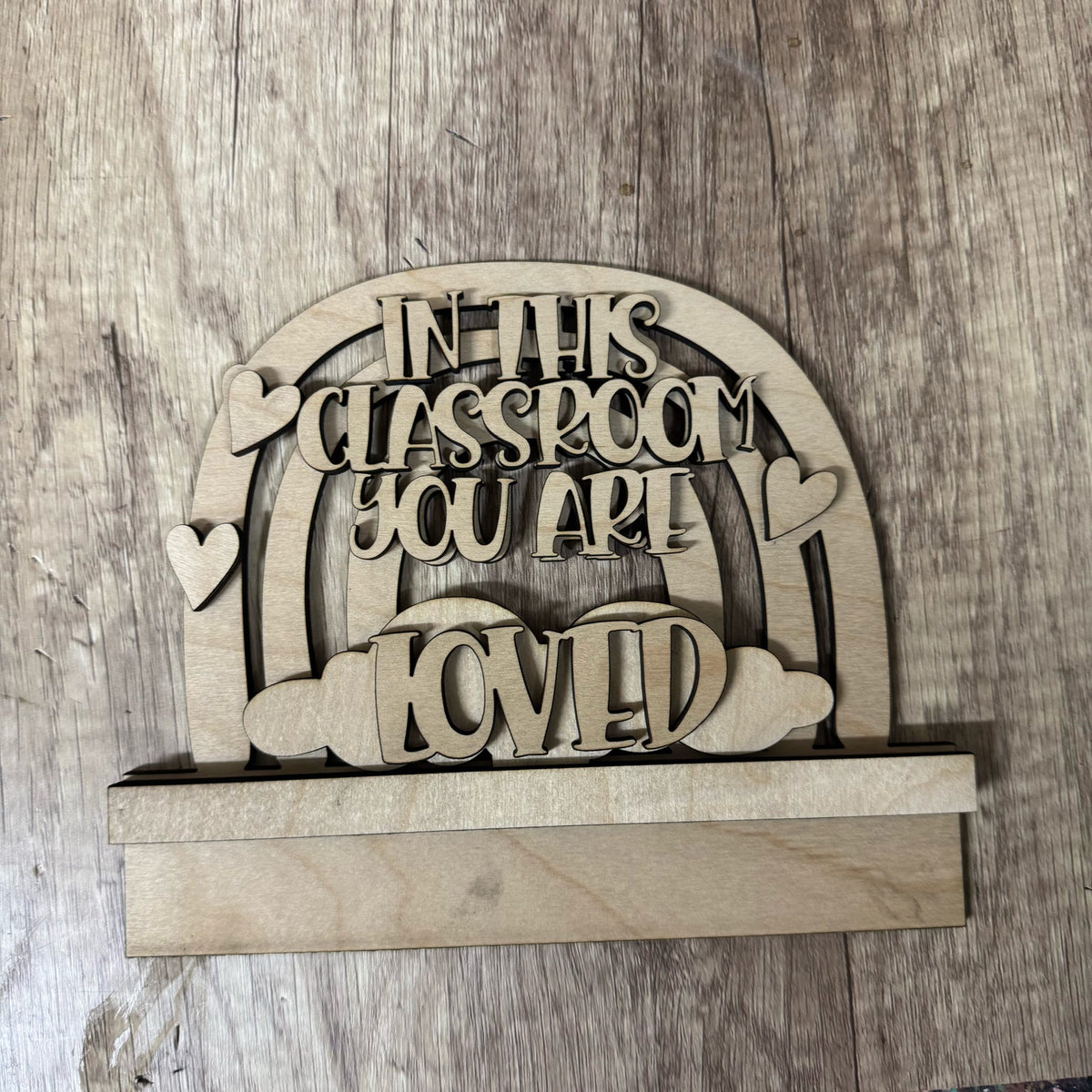Drop In IN this Classroom 3D LASER PROJECT -G419