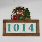 Drop In Oh Deer Christmas 3D LASER PROJECT - G409