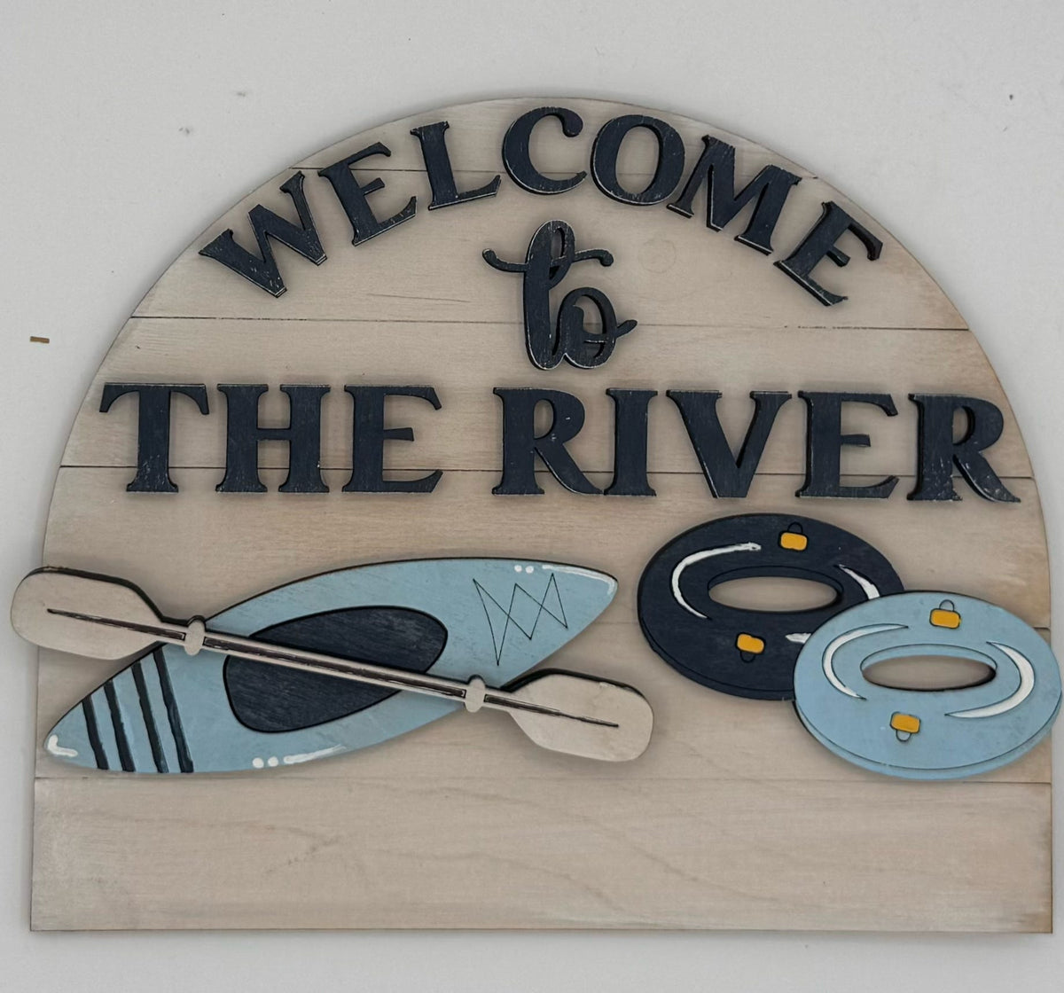 Drop In Welcome to the River 3D LASER PROJECT -G418