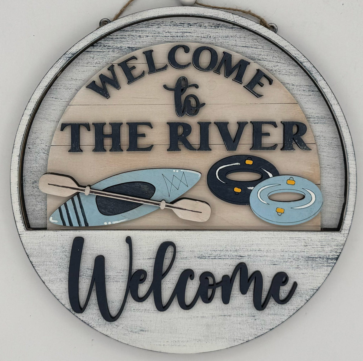 Drop In Welcome to the River 3D LASER PROJECT -G418